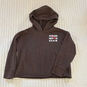 Girls Old Navy Brown Hoodie